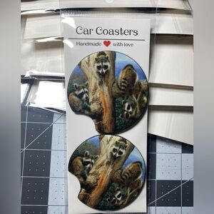 RatCoon - Car Coasters
